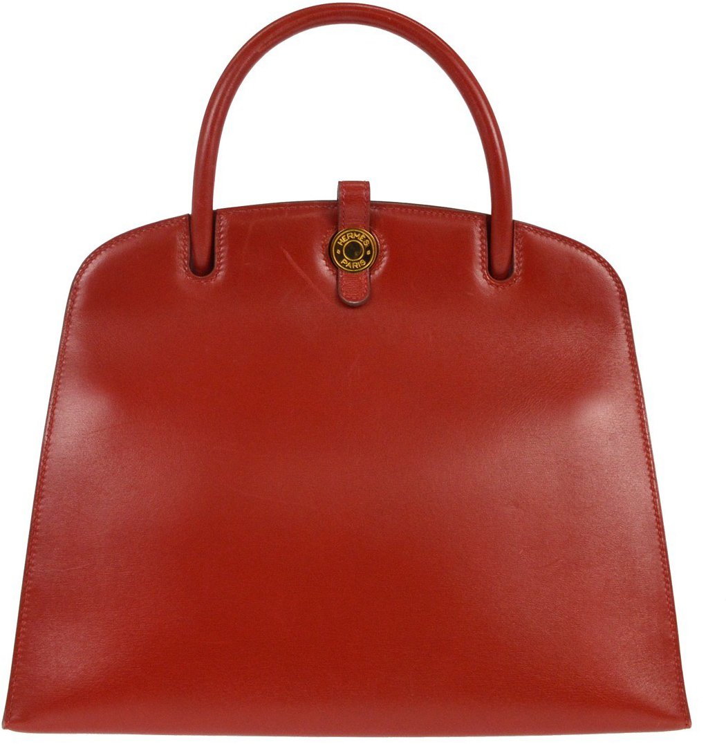 Hermès Hermes Dalvy Bag Box Calf 30 Rood