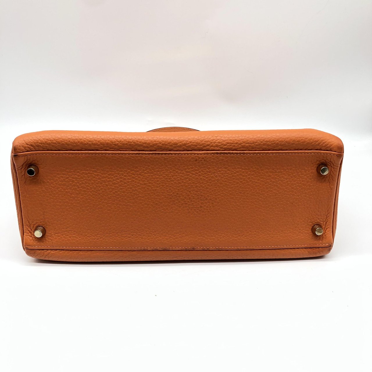 Hermès Hermes Kelly Orange Gulliver with Gold Hardware 32 Oranje
