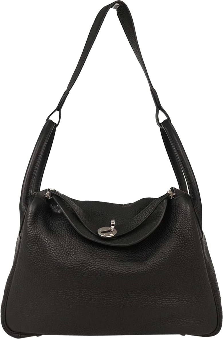 Hermès Hermes Lindy Bag Clemence 30 Zwart