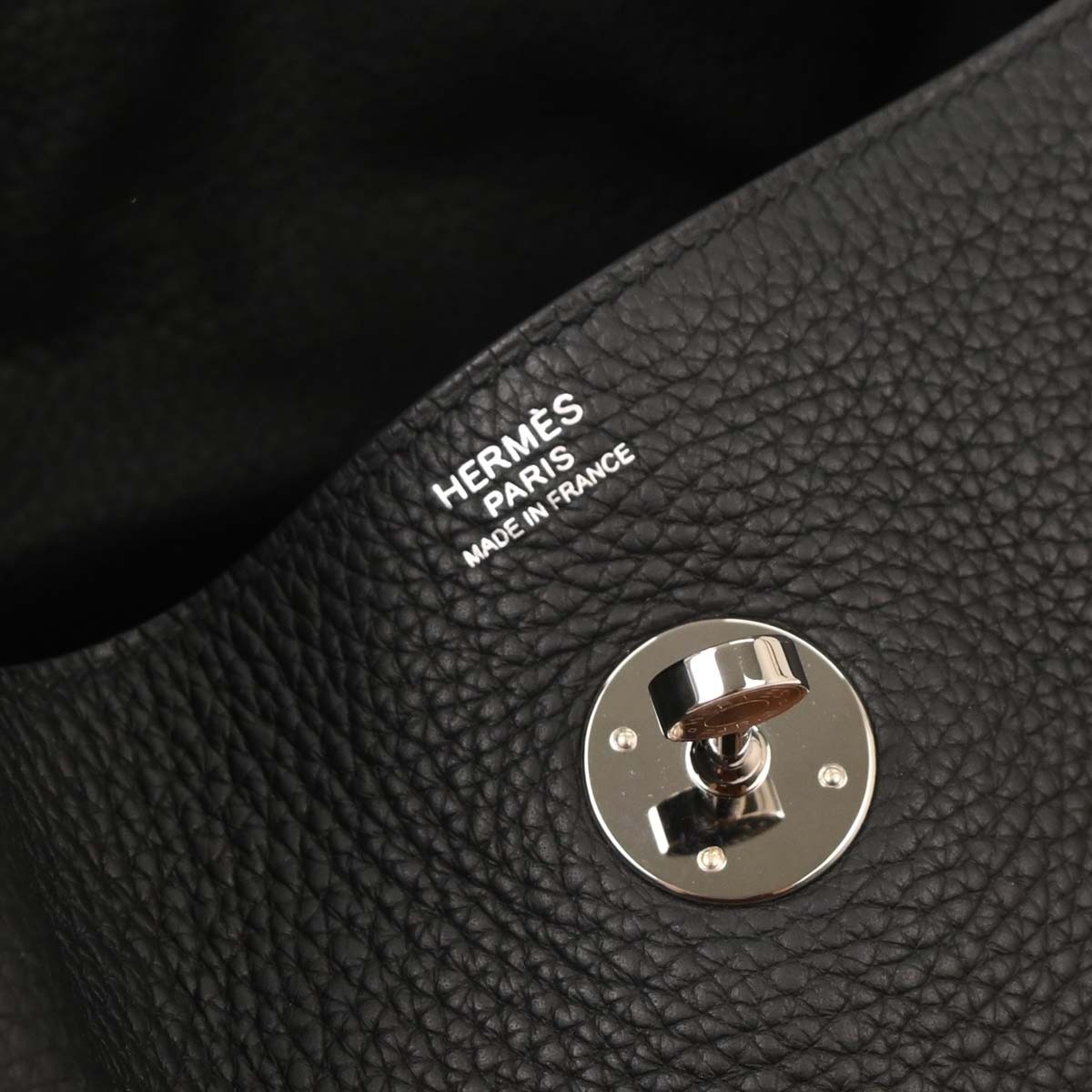 Hermès Hermes Lindy Bag Clemence 30 Zwart