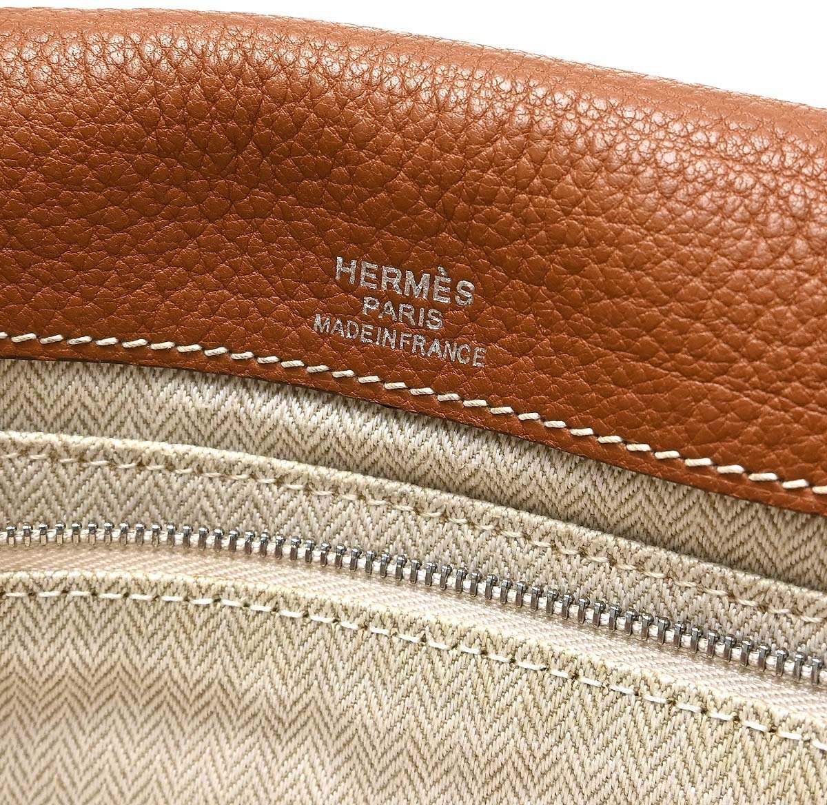 Hermès Hermes Barda Messenger Clemence 30 Bruin