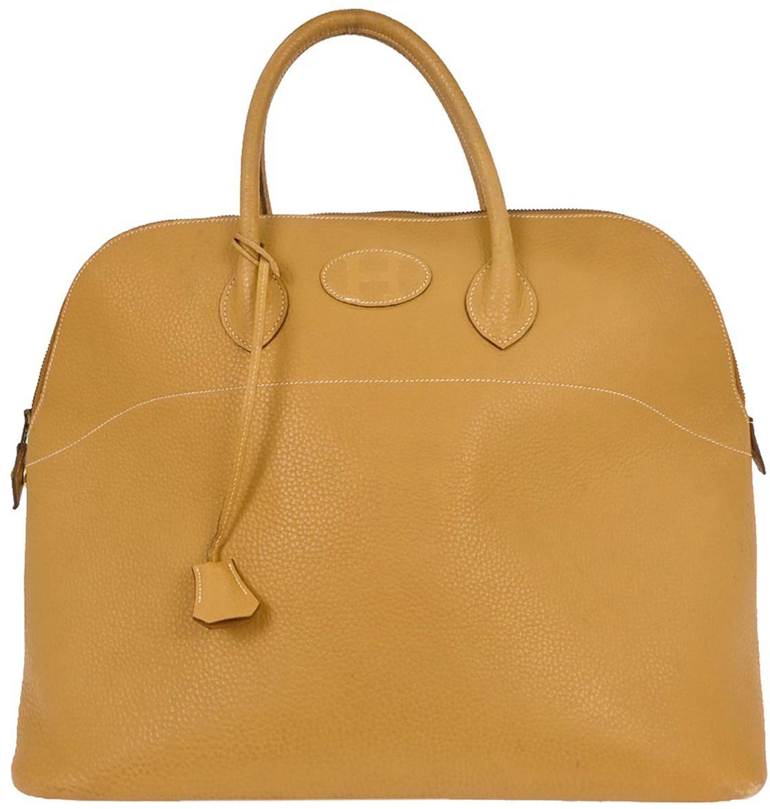 Hermès Hermes Bolide Bag Ardennes 45 Beige