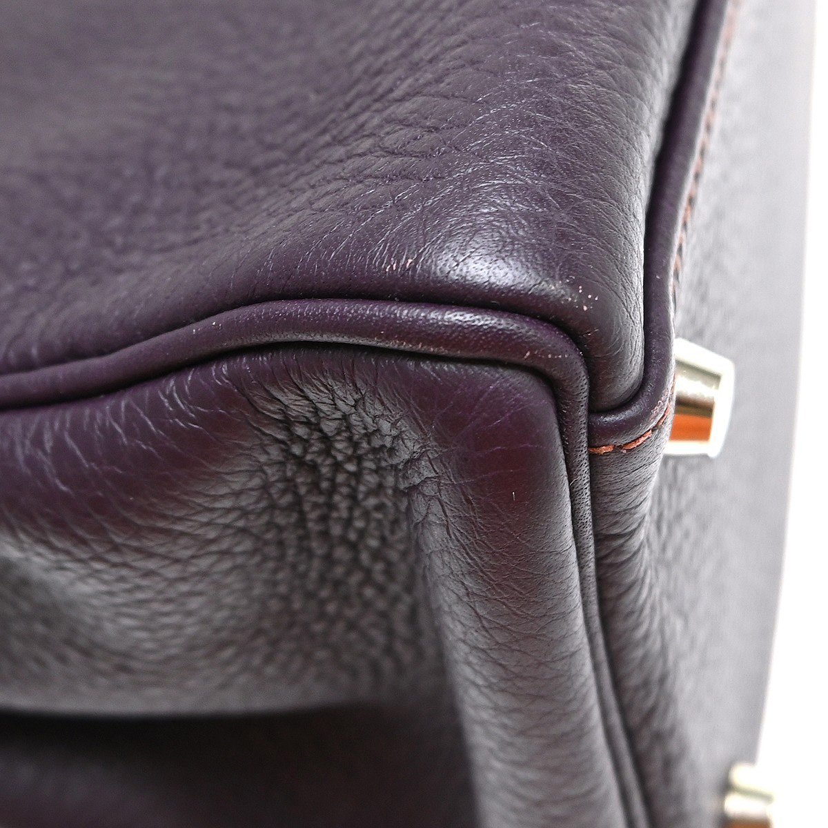 Hermès Hermes Kelly retourne Clémence Taurillon 32 Paars