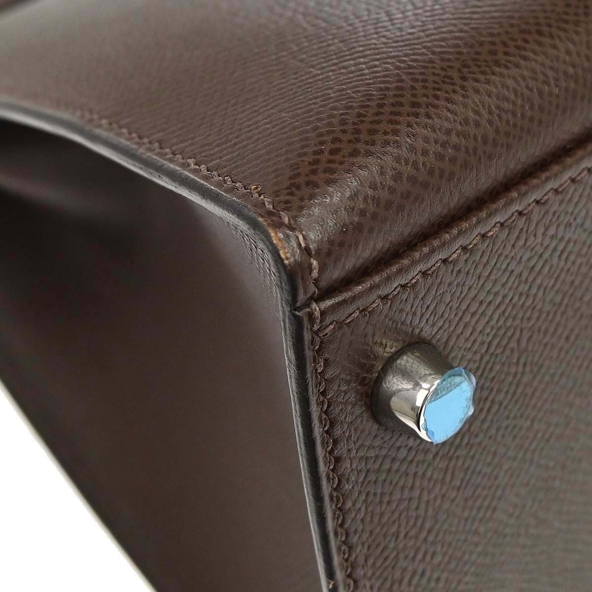 Hermès Hermes Kelly Sellier Epsom Bruin
