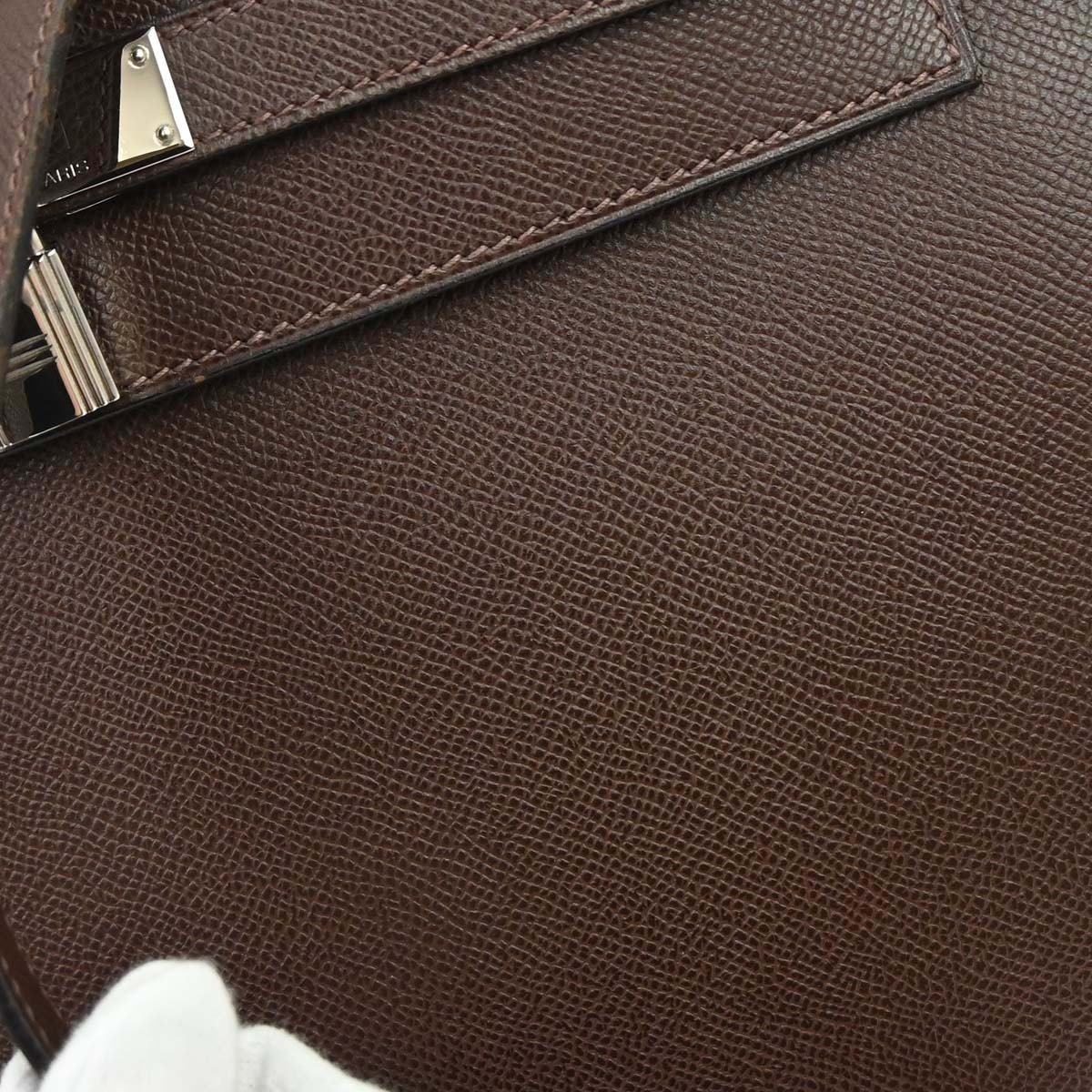 Hermès Hermes Kelly Sellier Epsom Bruin