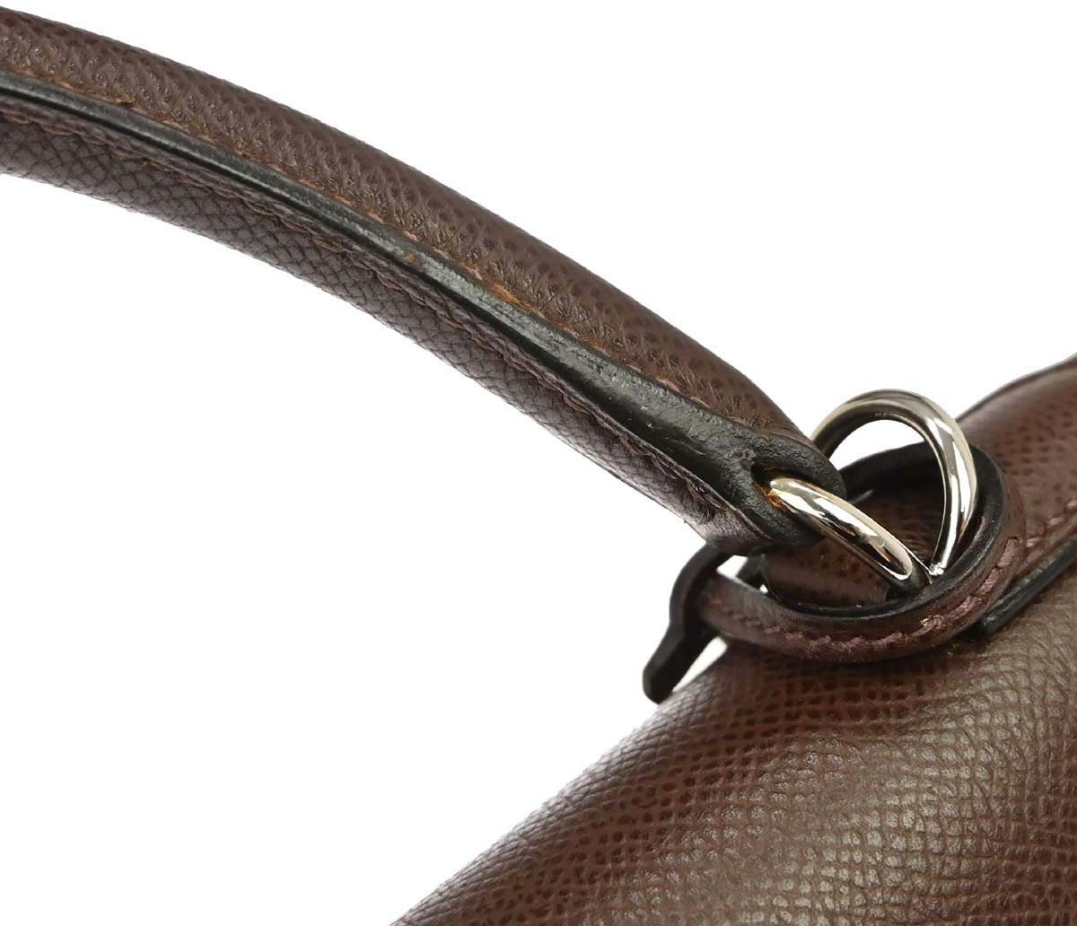 Hermès Hermes Kelly Sellier Epsom Bruin