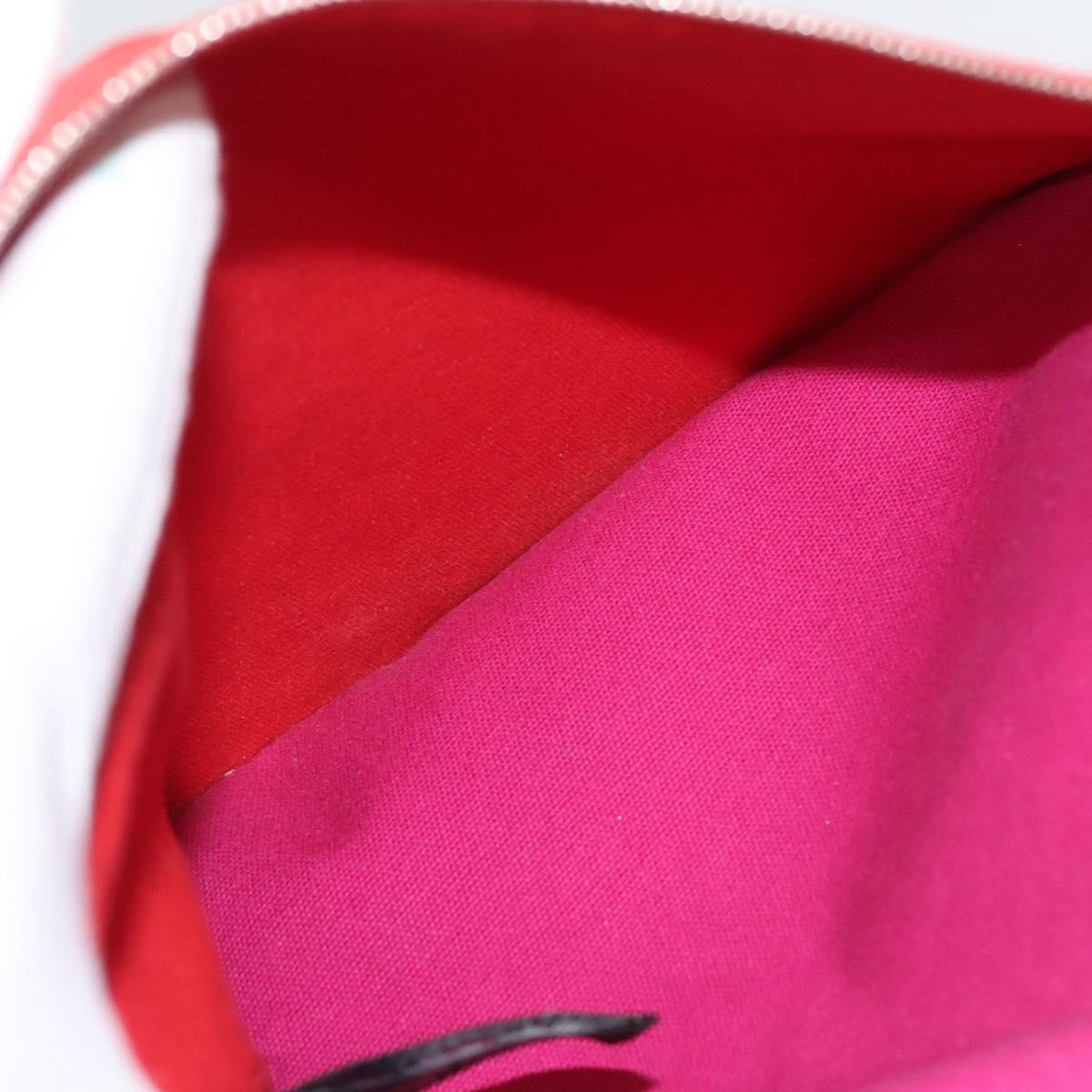 Hermès Hermes Bora Bora Pouch Toile MM Roze