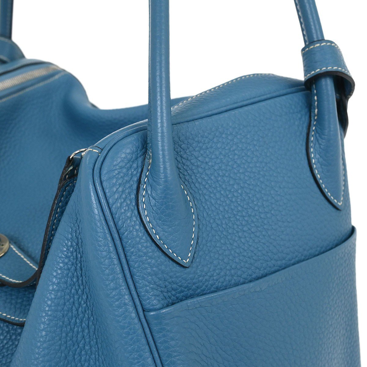 Hermès Hermes Lindy Bag Clemence 34 Blauw