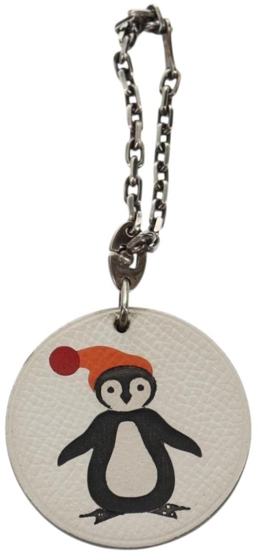 Hermès Hermes Breloque Bag Charm Metal Small Wit