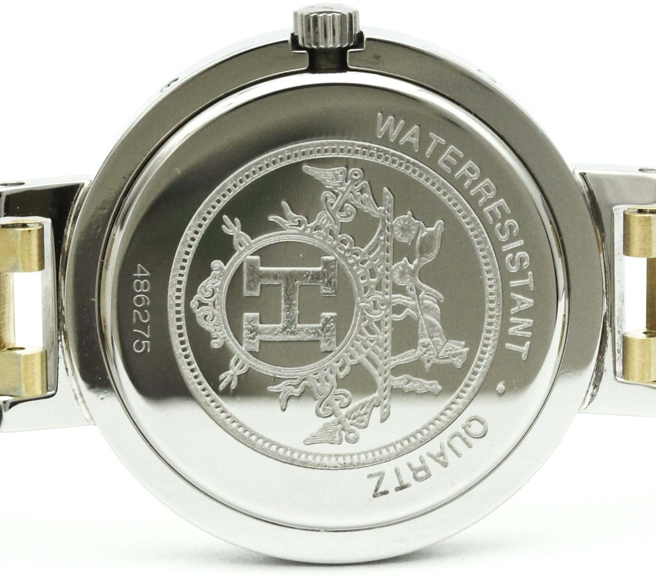 Hermès Hermes Clipper Quartz Stainless Steel with Plated Metal 31 Divers
