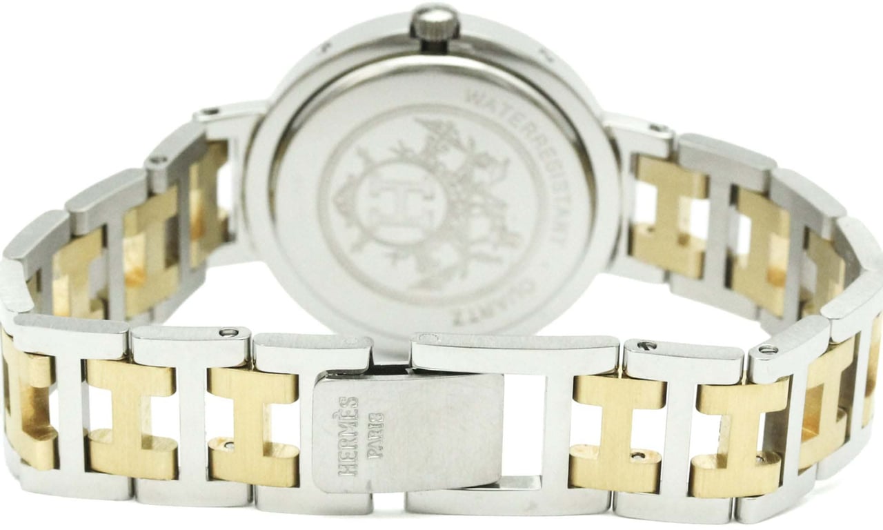 Hermès Hermes Clipper Quartz Stainless Steel with Plated Metal 31 Divers