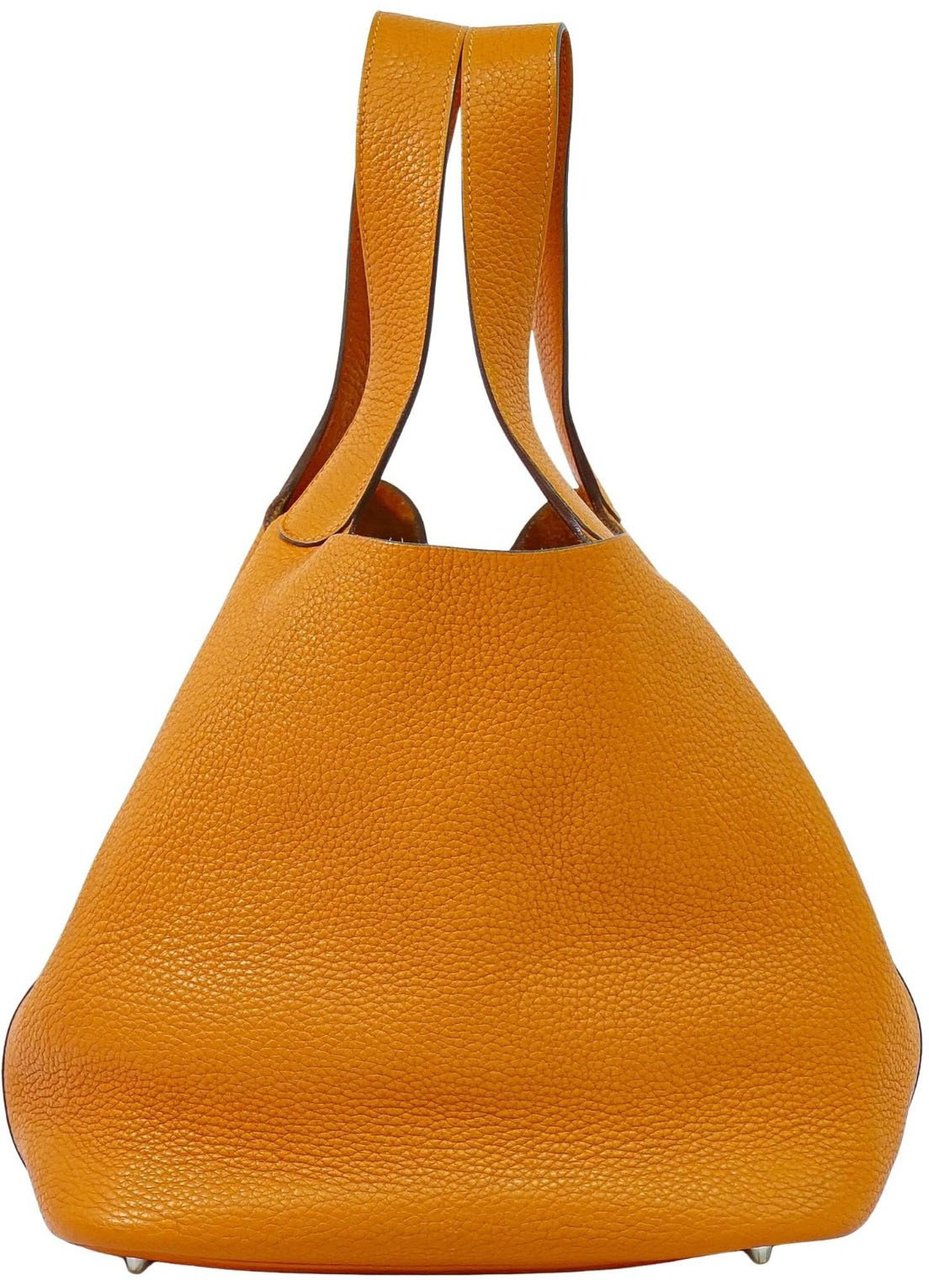 Hermès Hermes Picotin Lock Bag Togo GM Oranje