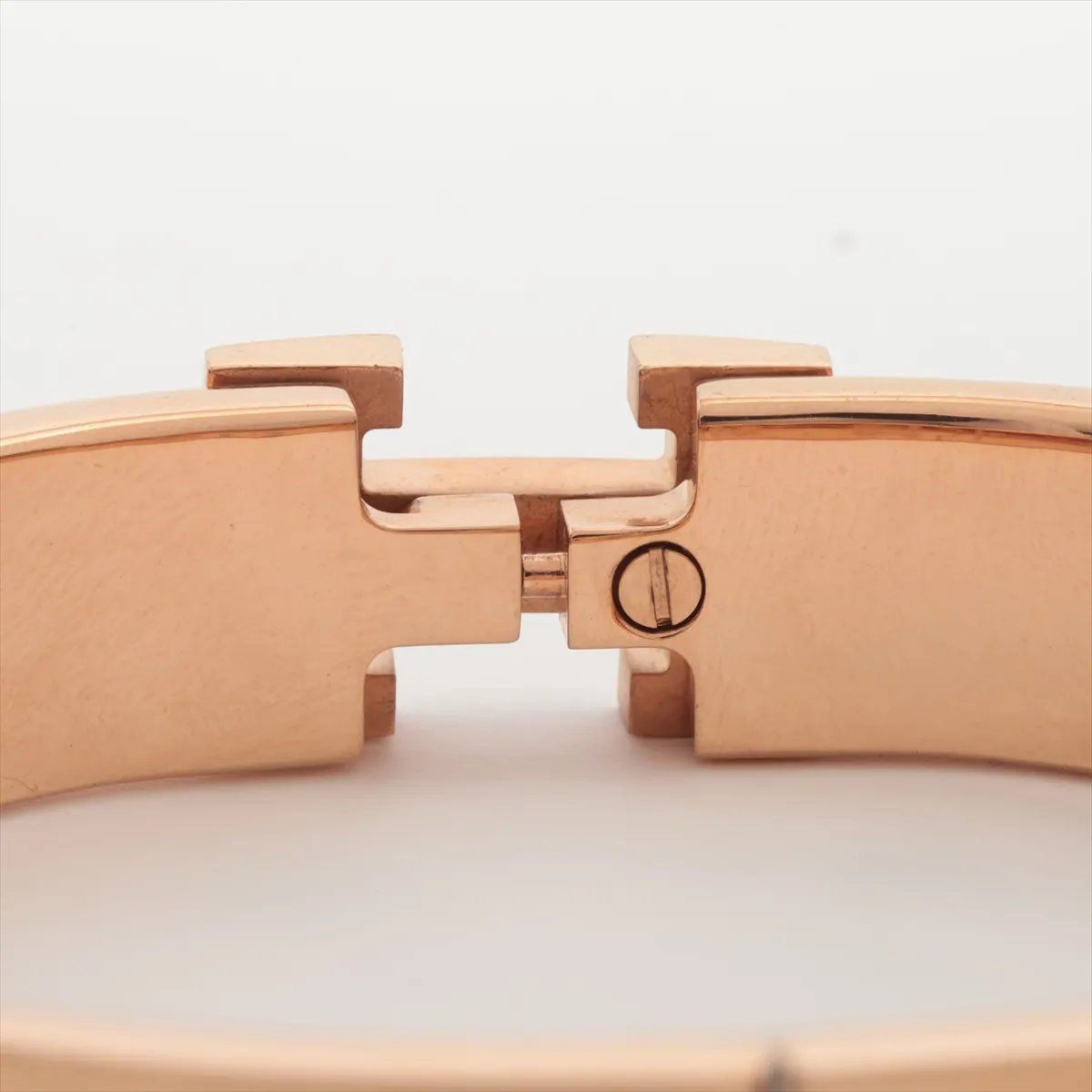Hermès Hermes Clic H Fusion Enamel Narrow Goud