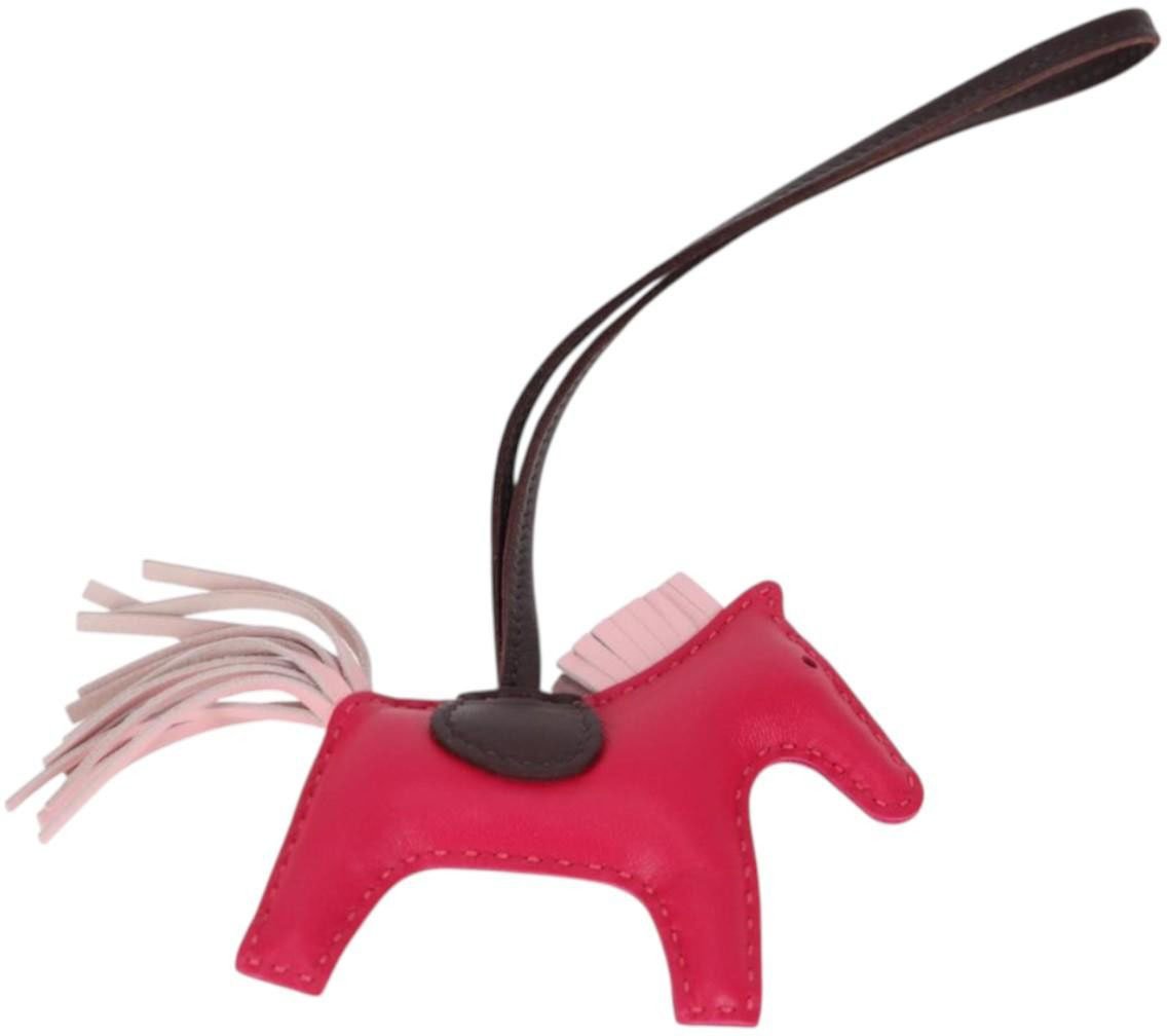 Hermès Hermes Pegase Rodeo Bag Charm Leather PM Roze