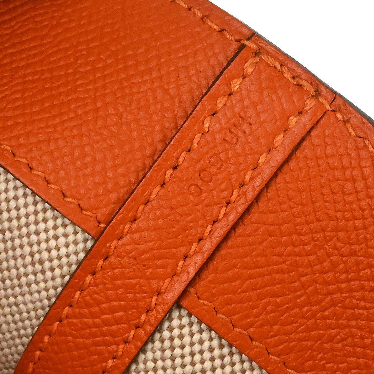 Hermès Hermes Maxibox Cabas Doblis Suede with Epsom 30 Oranje