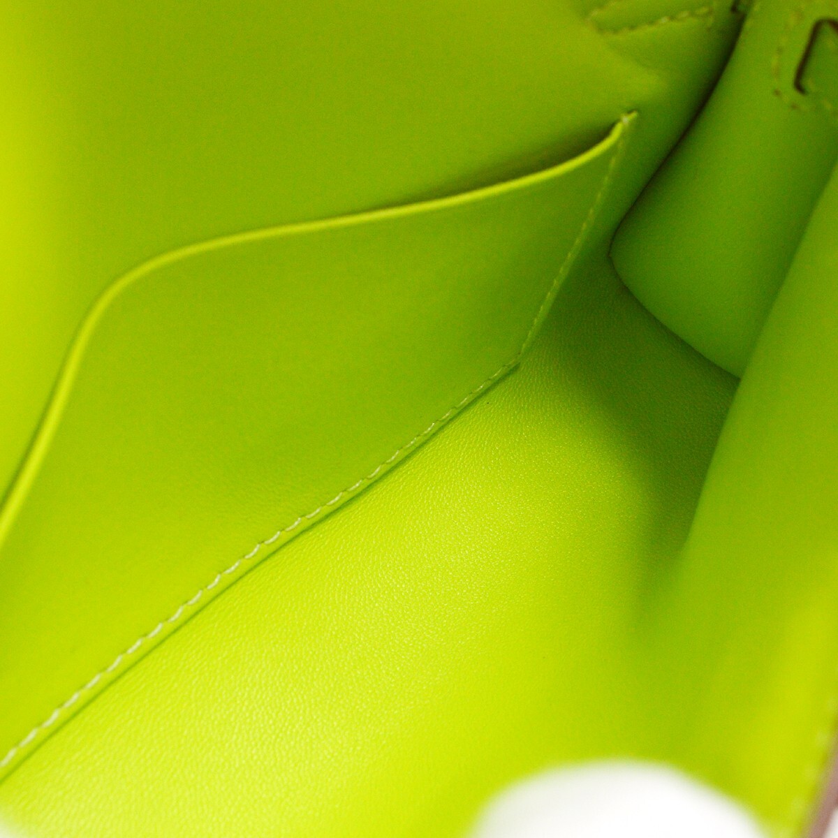 Hermès Hermes Kelly Mini II Bag Green Epsom with Palladium Hardware 20 Groen