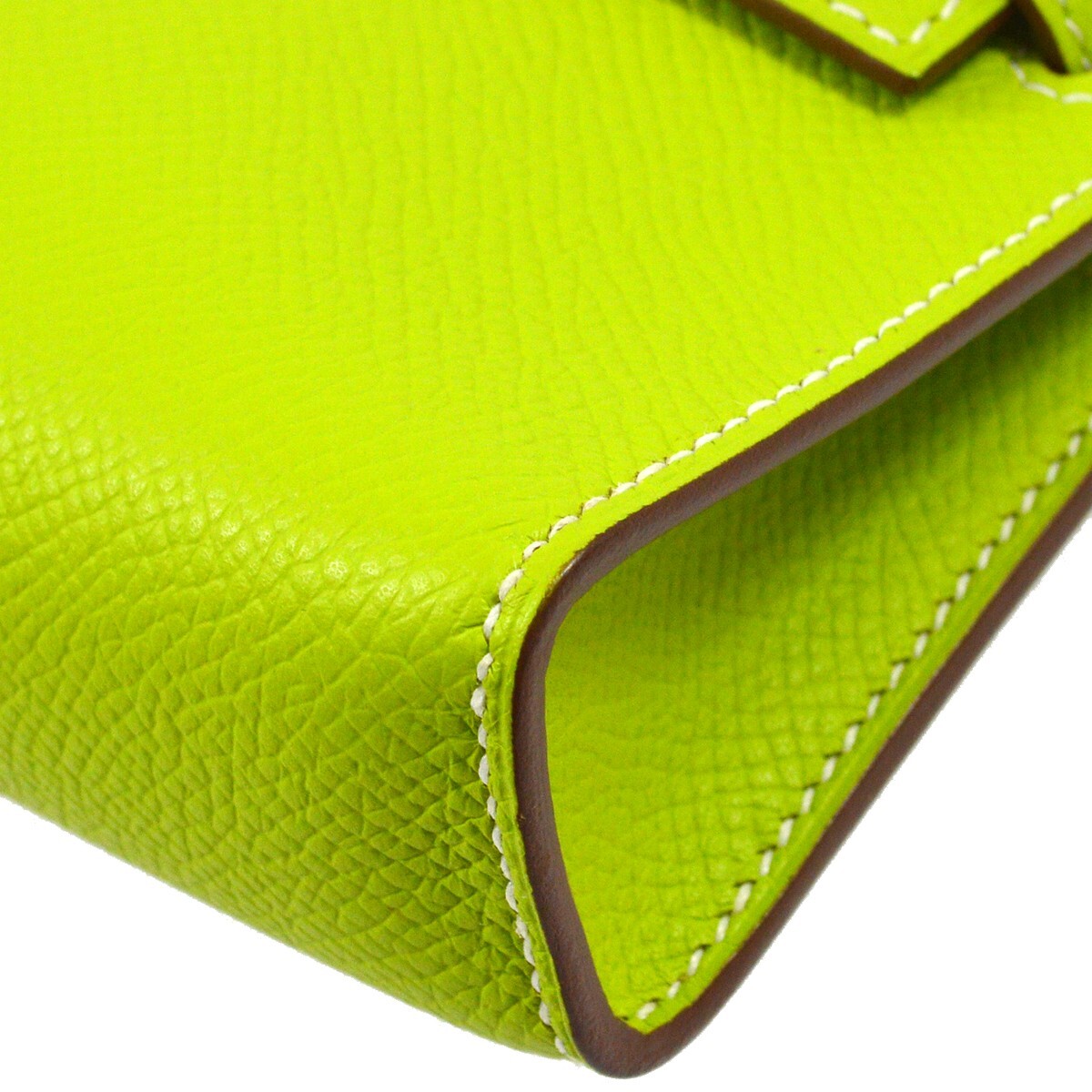 Hermès Hermes Kelly Mini II Bag Green Epsom with Palladium Hardware 20 Groen