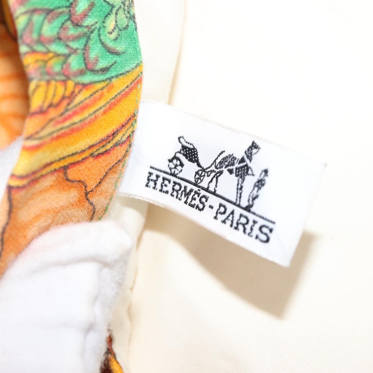 Hermès Hermes Beach Tote Printed Toile Large Oranje