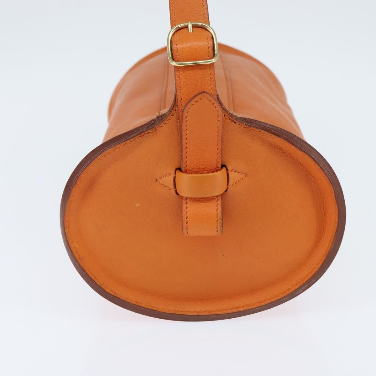 Hermès Hermes Sac Doremi Bag Leather 35 Oranje