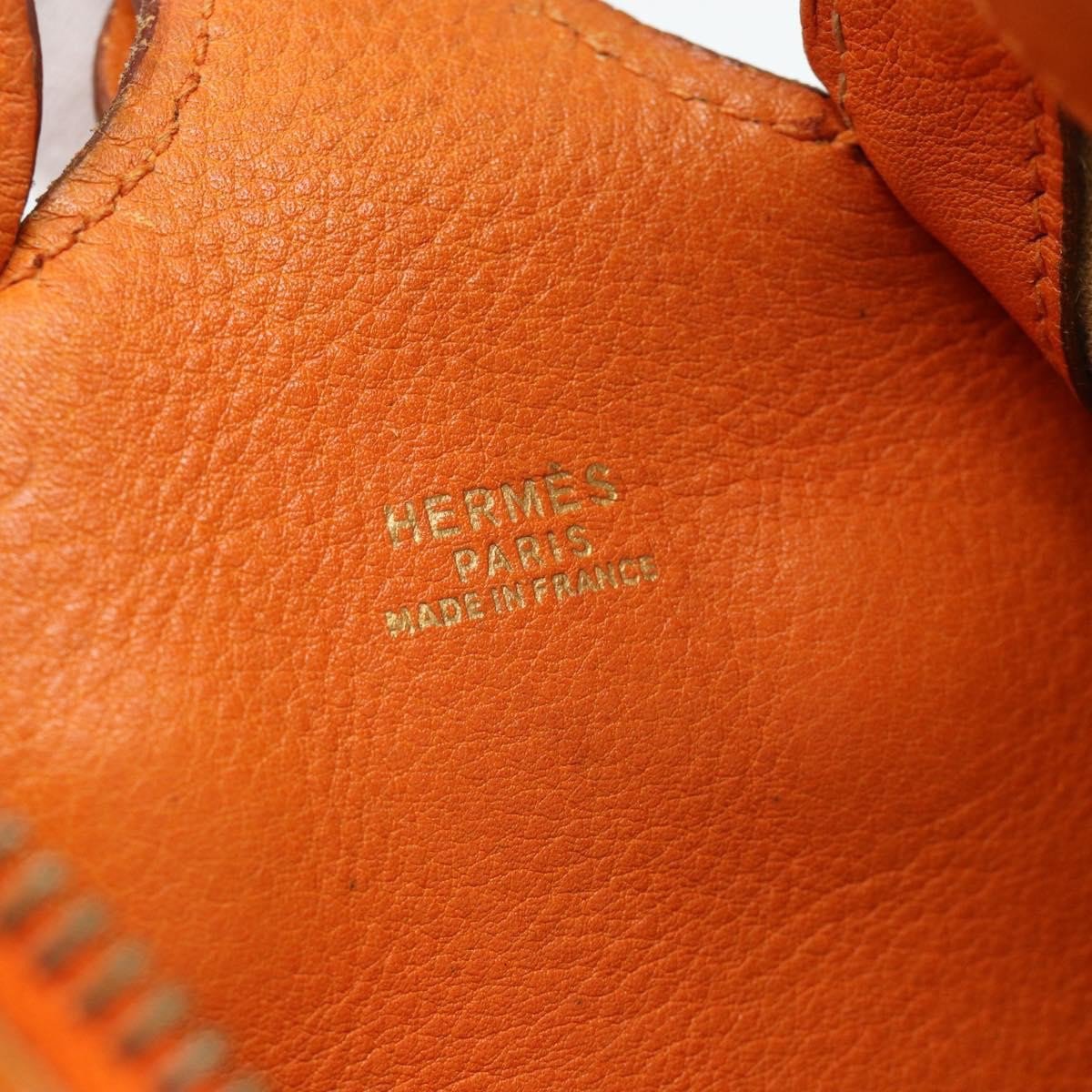 Hermès Hermes Sac Doremi Bag Leather 35 Oranje