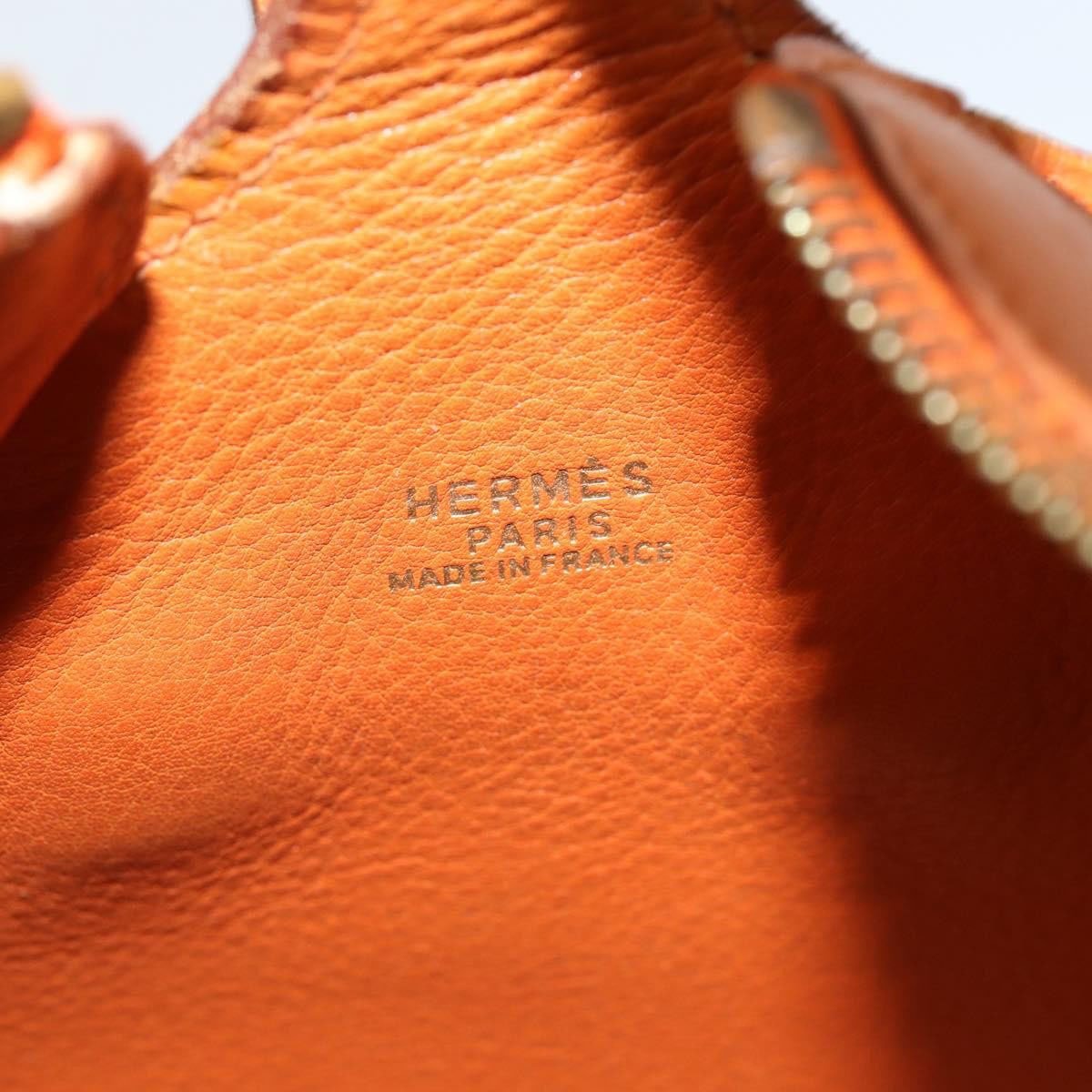 Hermès Hermes Sac Doremi Bag Leather 35 Oranje
