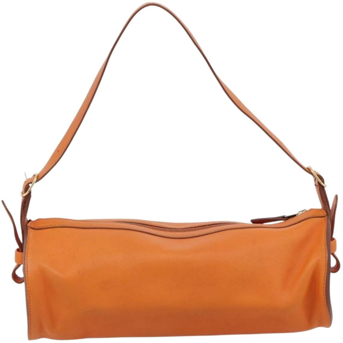 Hermès Hermes Sac Doremi Bag Leather 35 Oranje