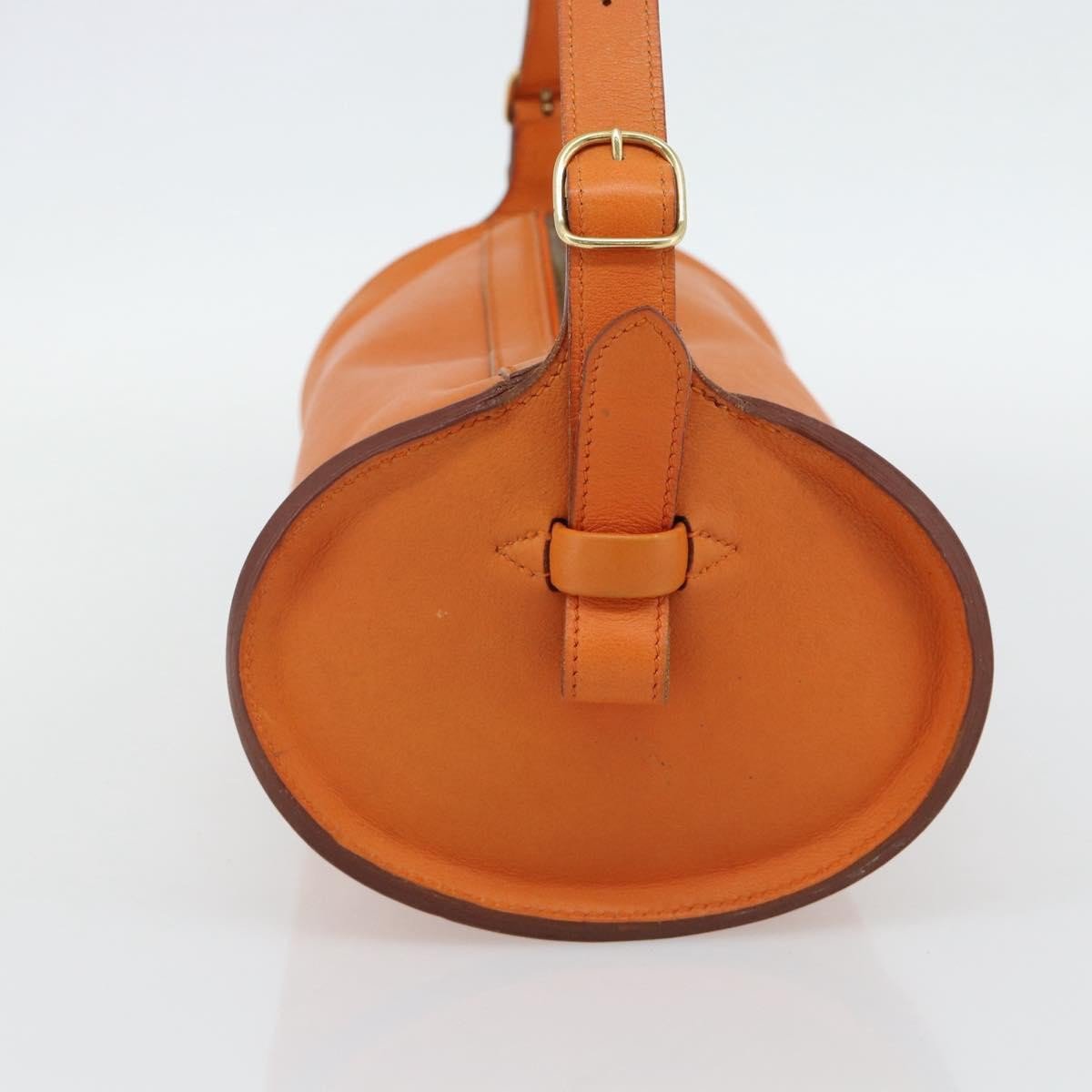 Hermès Hermes Sac Doremi Bag Leather 35 Oranje