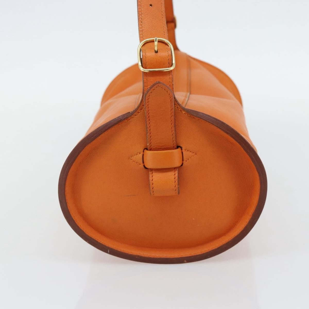 Hermès Hermes Sac Doremi Bag Leather 35 Oranje