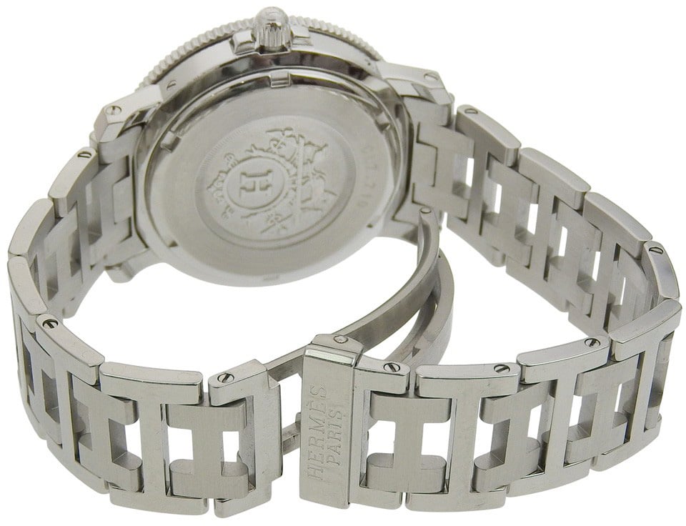 Hermès Hermes Clipper Diver Quartz Stainless Steel 28 Divers