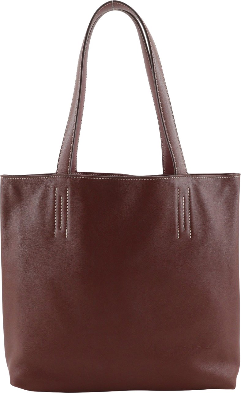 Hermès Hermes Double Sens Tote Veau Sikkim 28 Divers