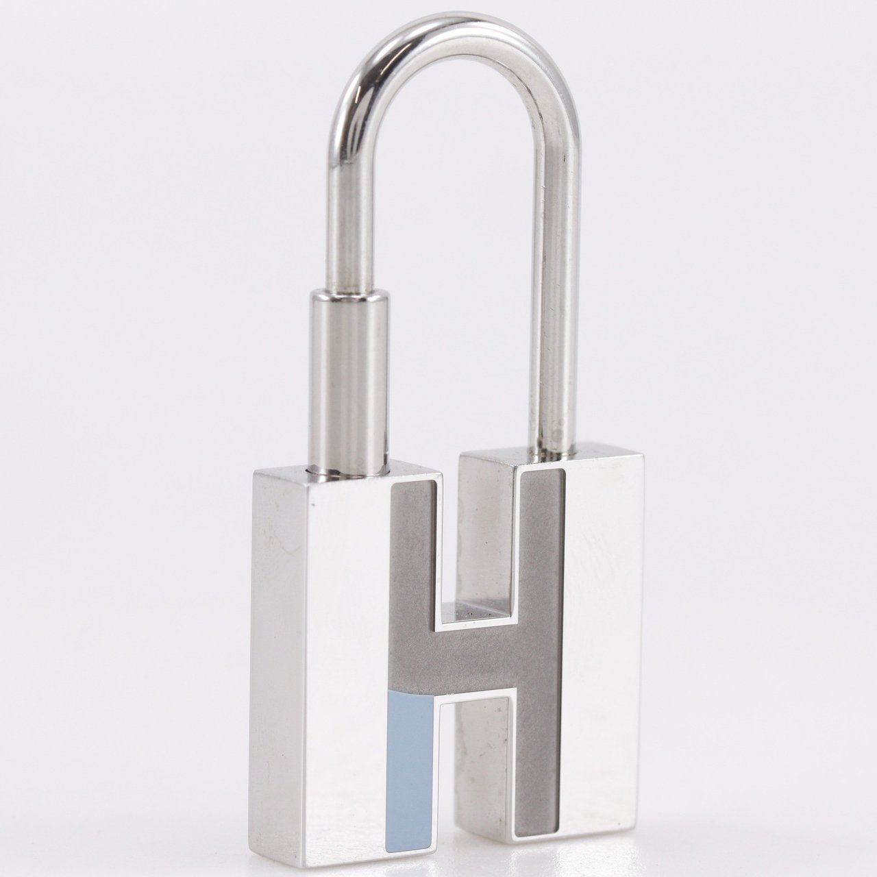 Hermès Hermes Cadena Keyring Metal Zilver