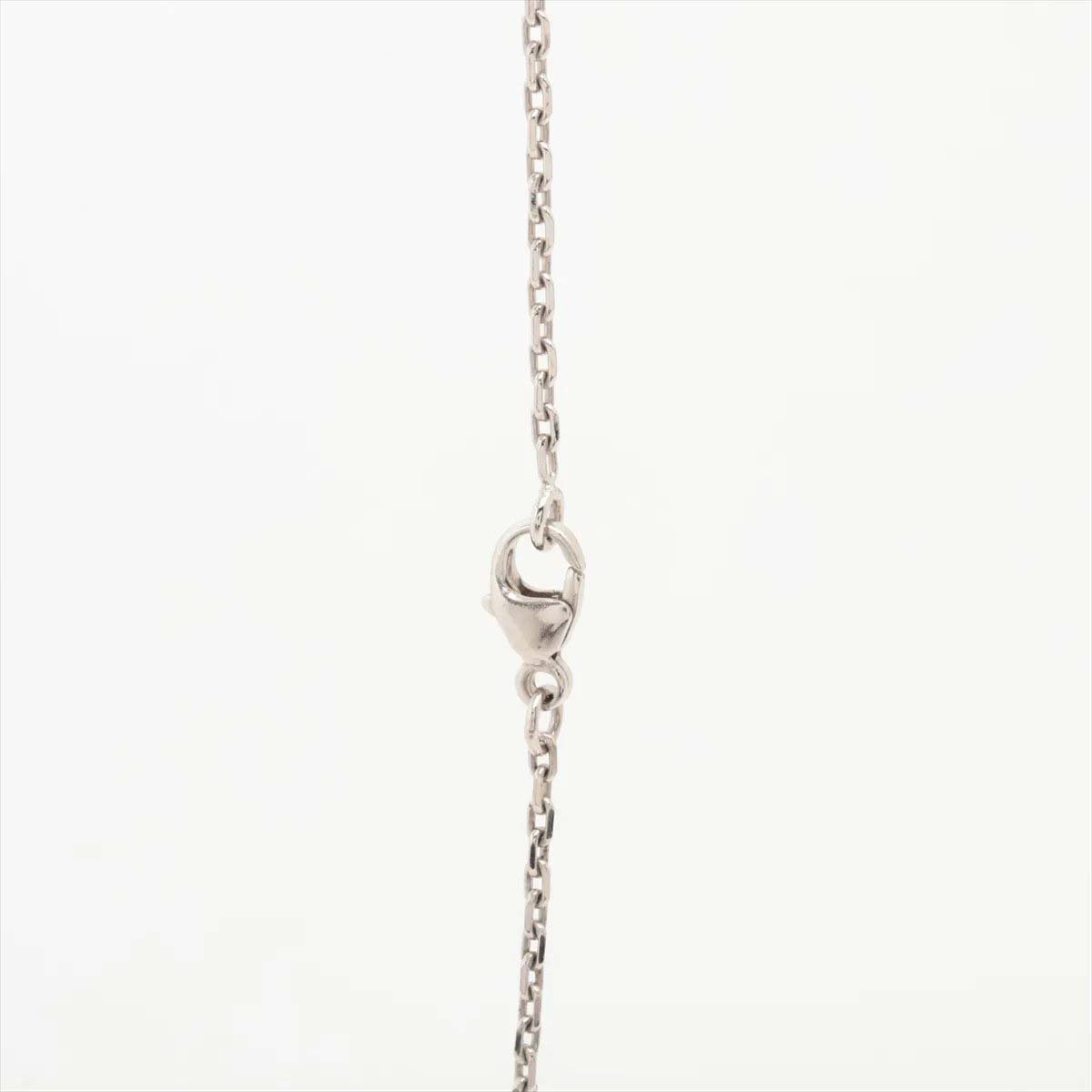 Hermès Hermes Pop H Pendant Chain Metal and Enamel Mini Roze