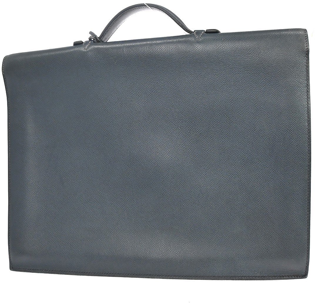 Hermès Hermes Sac a Depeches Courchevel 38 Navy