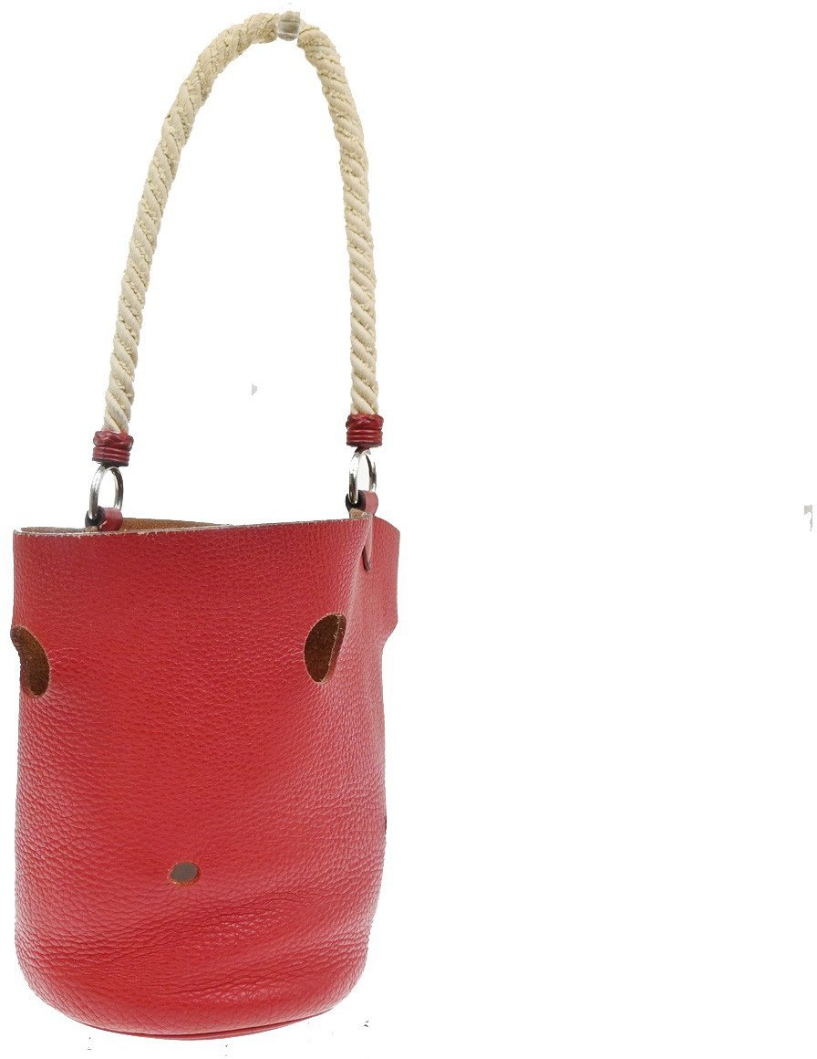 Hermès Hermes Mangeoire Taurillon Clemence Leather PM Rood