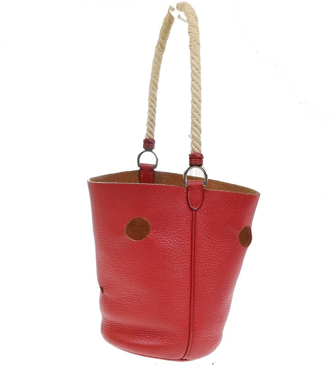 Hermès Hermes Mangeoire Taurillon Clemence Leather PM Rood