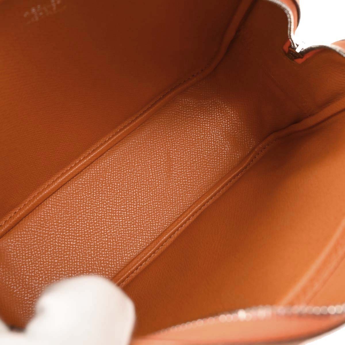 Hermès Hermes Plume Bag Epsom 20 Oranje