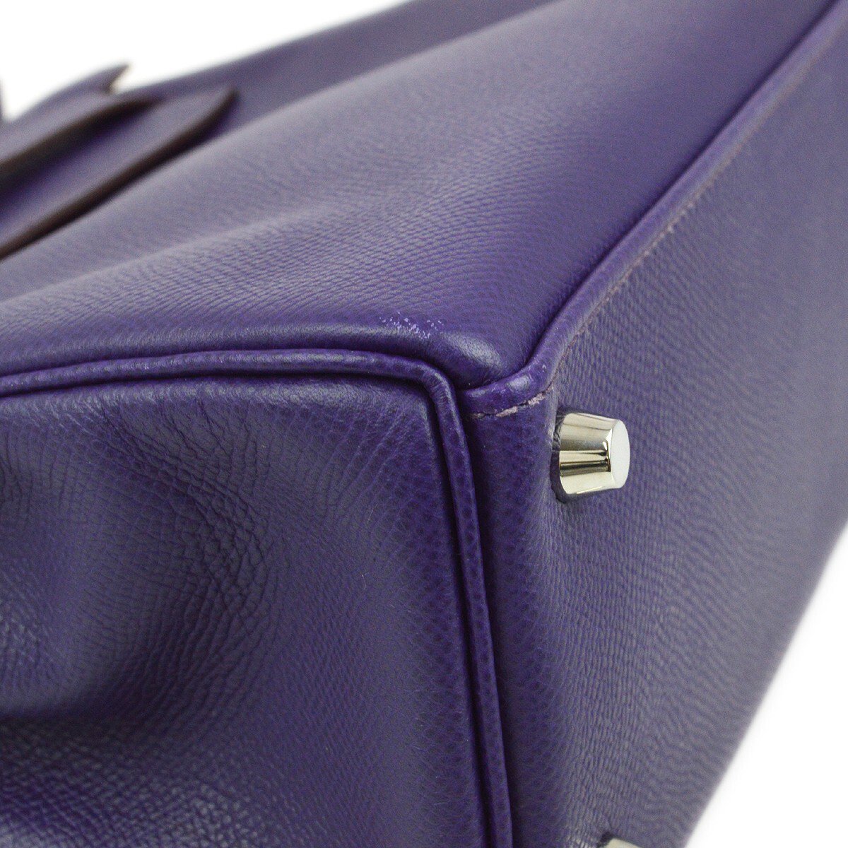 Hermès Hermes Kelly Purple Epsom with Palladium Hardware 25 Paars