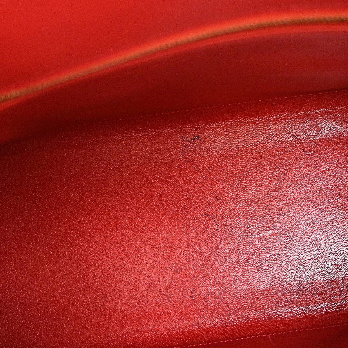 Hermès Hermes Kelly Red Courchevel with Gold Hardware 32 Rood