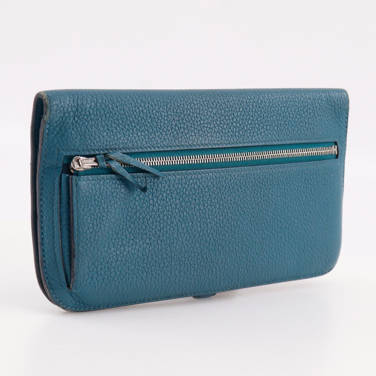 Hermès Hermes Dogon Recto Verso Leather Blauw