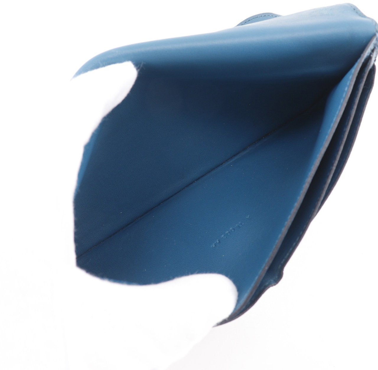 Hermès Hermes Dogon Recto Verso Leather Blauw