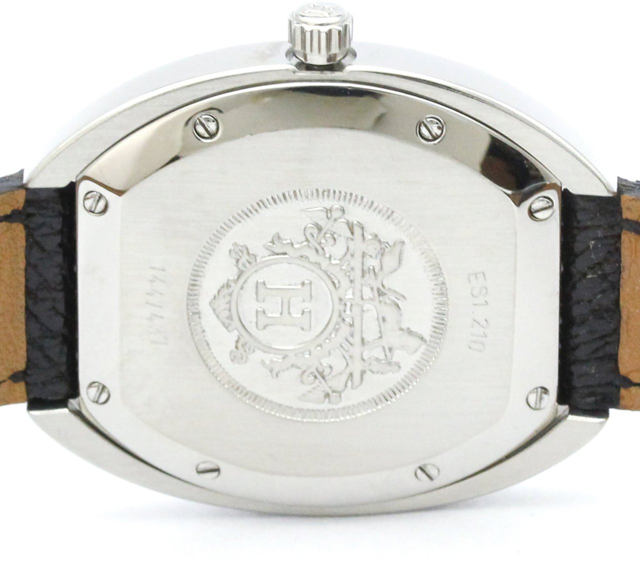 Hermès Hermes Espace Stainless Steel and Leather 31 Divers