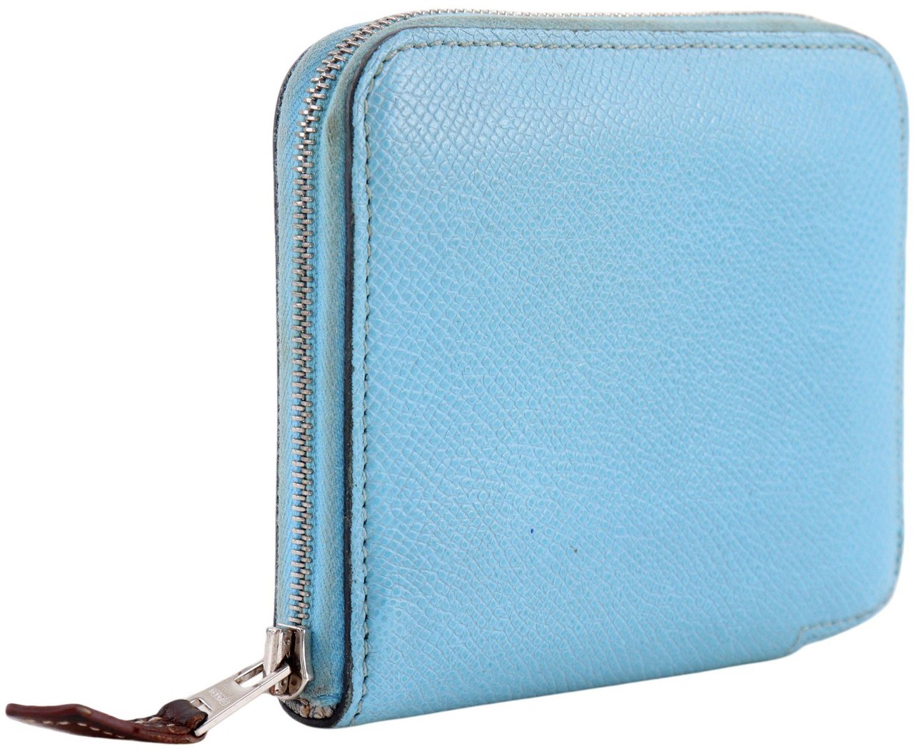 Hermès Hermes Azap Silkin Epsom Leather Silk Blauw