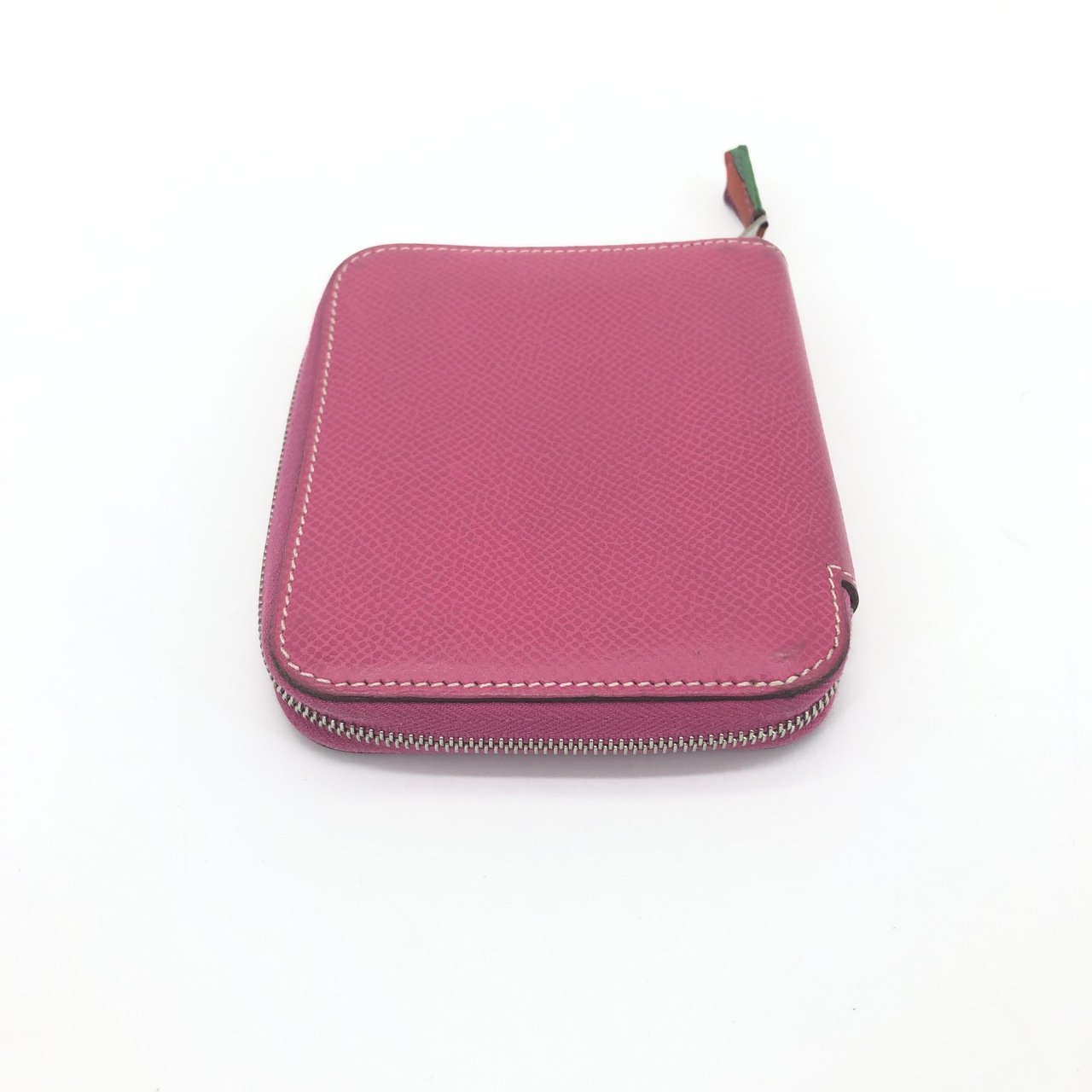 Hermès Hermes Azap Silkin Epsom Leather Silk Roze