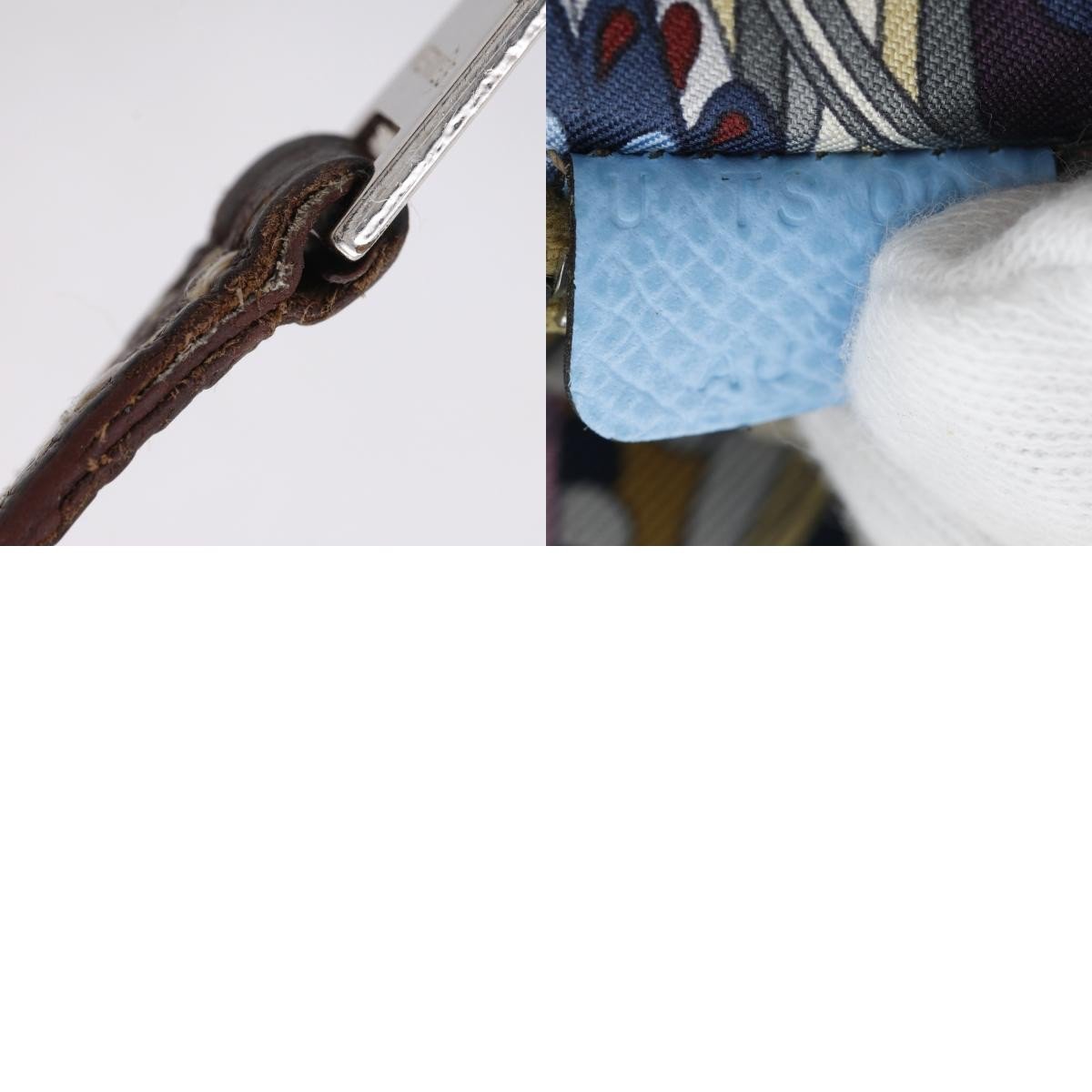 Hermès Hermes Azap Silkin Epsom Leather Silk Blauw