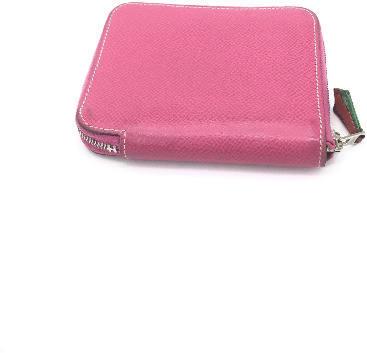 Hermès Hermes Azap Silkin Epsom Leather Silk Roze