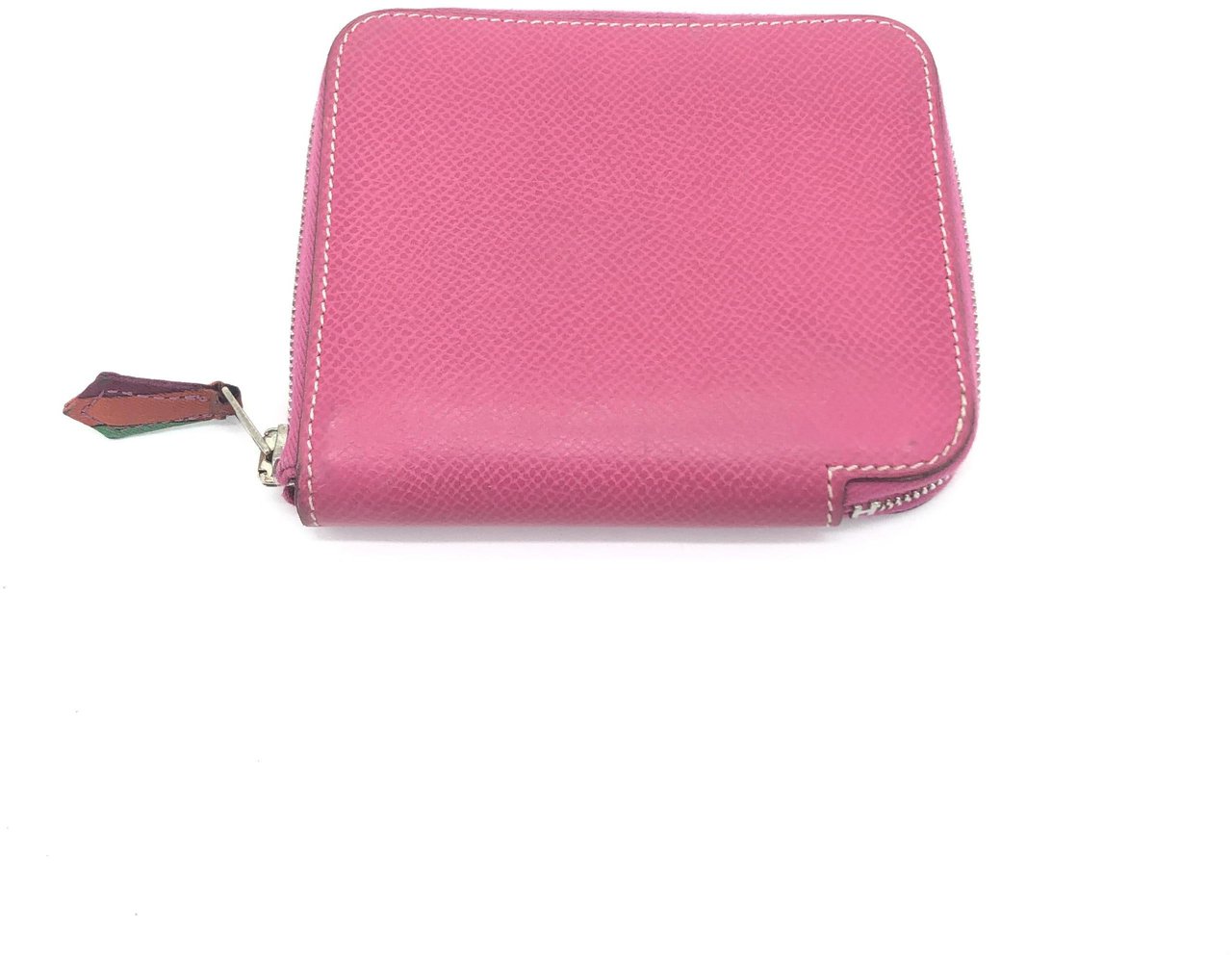 Hermès Hermes Azap Silkin Epsom Leather Silk Roze