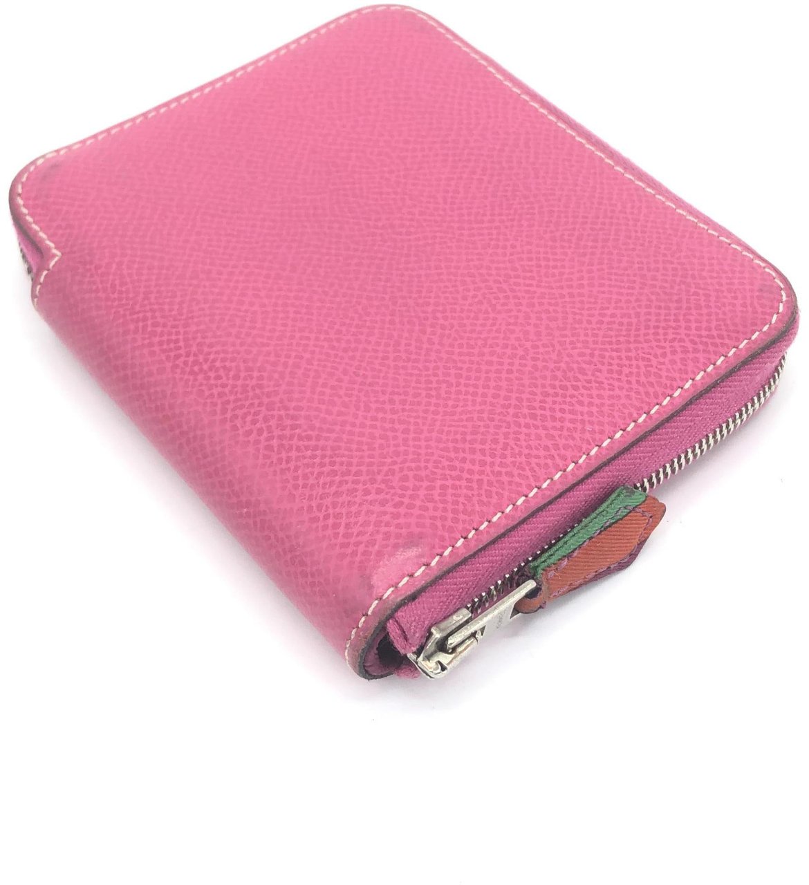 Hermès Hermes Azap Silkin Epsom Leather Silk Roze