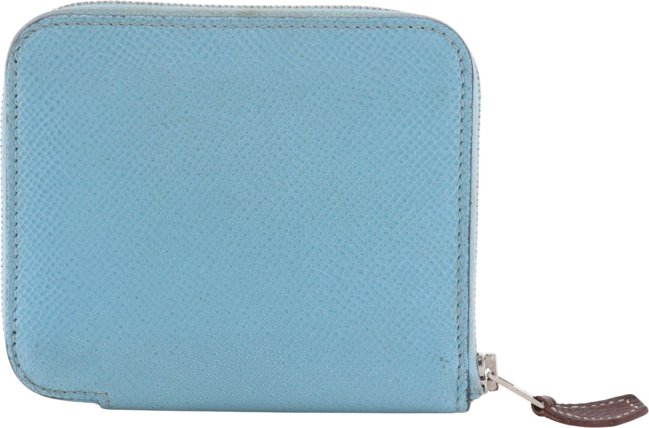 Hermès Hermes Azap Silkin Epsom Leather Silk Blauw