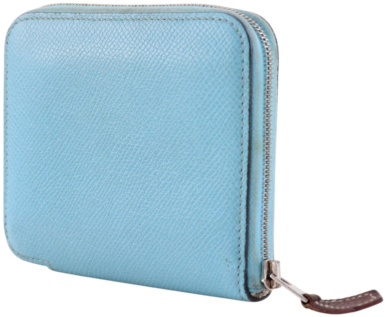 Hermès Hermes Azap Silkin Epsom Leather Silk Blauw