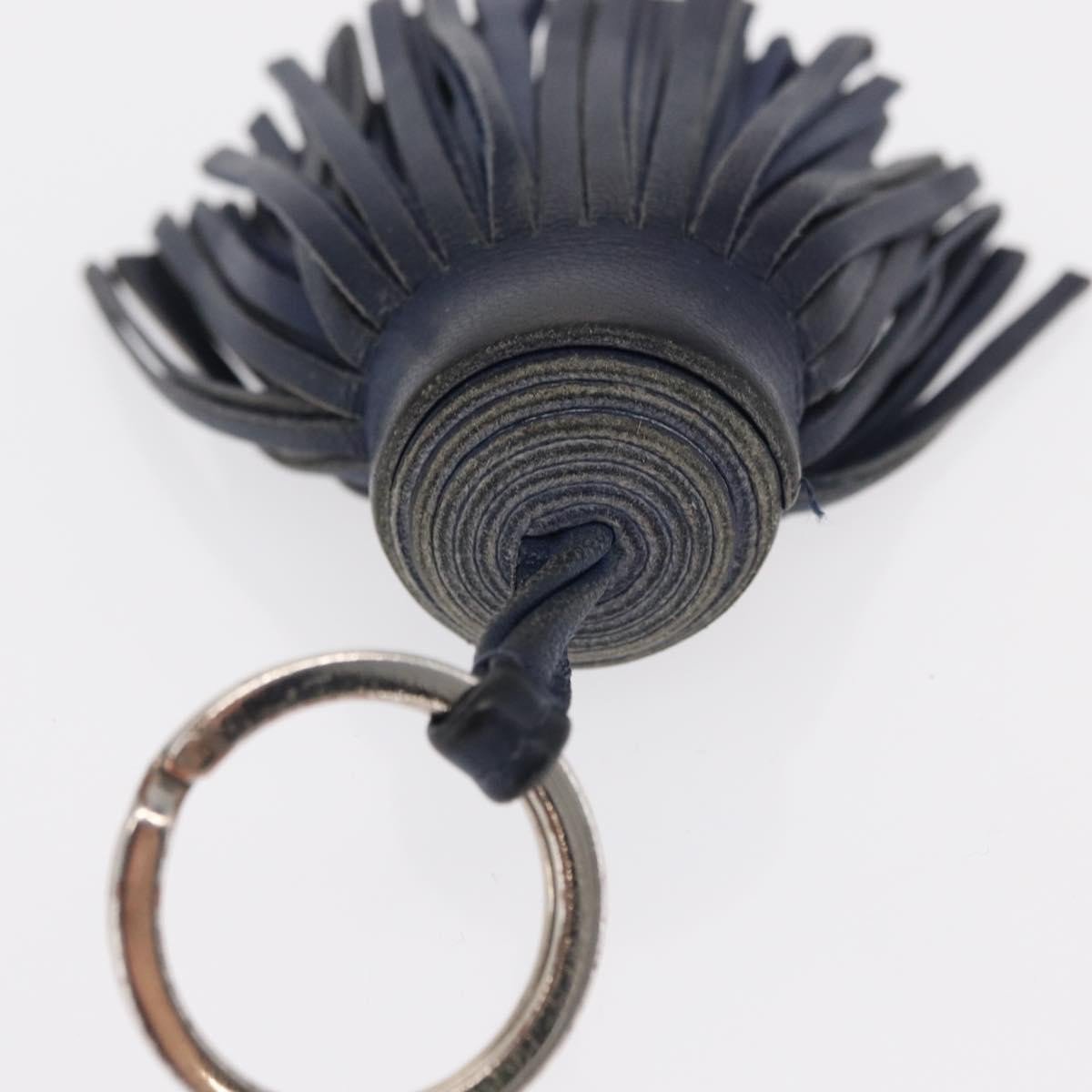 Hermès Hermes Carmen Keychain Leather Navy